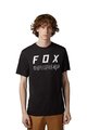 FOX Cyklistické triko s krátkým rukávem - NON STOP - černá