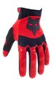 FOX Cyklistické rukavice dlouhoprsté - DIRTPAW - černá/červená