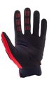 FOX Cyklistické rukavice dlouhoprsté - DIRTPAW - černá/červená
