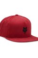 FOX Cyklistická čepice - FOX HEAD SNAPBACK - červená