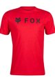 FOX Cyklistické triko s krátkým rukávem - ABSOLUTE PREMIUM - červená