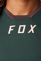 FOX Cyklistický dres s krátkým rukávem - DEFEND LADY - zelená