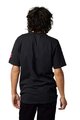 FOX Cyklistické triko s krátkým rukávem - DETONATE PREMIUM - černá