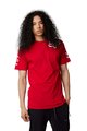 FOX Cyklistické triko s krátkým rukávem - TOKSYK PREMIUM - červená
