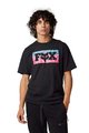 FOX Cyklistické triko s krátkým rukávem - NUKLR PREMIUM - černá