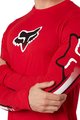 FOX Cyklistické triko s dlouhým rukávem - VIZEN DRIRELEASE® - červená