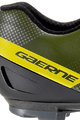 GAERNE Cyklistické tretry - CARBON HURRICANE MTB - zelená/černá