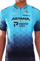 GIORDANA Cyklistický dres s krátkým rukávem - ASTANA 2021 VERO PRO - tyrkysová