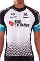 GIORDANA Cyklistický dres s krátkým rukávem - BIKE EXCHANGE 2021 - bílá/černá