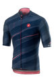 CASTELLI Cyklistický dres s krátkým rukávem - GAVIA MORTILO 2019 - modrá/růžová