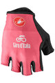 CASTELLI Cyklistické rukavice krátkoprsté - GIRO D'ITALIA - růžová