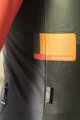 GOBIK Cyklistický dres s dlouhým rukávem zimní - SUPERCOBBLE - oranžová/zelená
