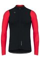 GOBIK Cyklistický dres s dlouhým rukávem zimní - COBBLE BLEND - ivory/růžová/černá