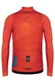 GOBIK Cyklistická zateplená bunda - SKIMO PRO THERMAL - oranžová