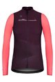 GOBIK Cyklistická zateplená bunda - SKIMO PRO THERM LADY - fialová/růžová