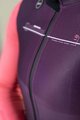 GOBIK Cyklistická zateplená bunda - SKIMO PRO THERM LADY - fialová/růžová
