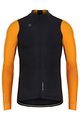 GOBIK Cyklistická zateplená bunda - MIST BLEND - černá/oranžová