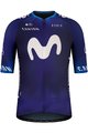 GOBIK Cyklistický dres s krátkým rukávem - MOVISTAR 23 ODYSSEY - modrá/bílá