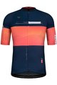 GOBIK Cyklistický dres s krátkým rukávem - CX PRO 2.0 - oranžová/modrá