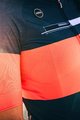 GOBIK Cyklistický dres s krátkým rukávem - CX PRO 2.0 - oranžová/modrá