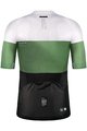 GOBIK Cyklistický dres s krátkým rukávem - CX PRO 2.0 - černá/bílá/zelená