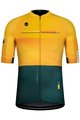 GOBIK Cyklistický dres s krátkým rukávem - CX PRO 2.0 - žlutá/zelená