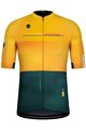 GOBIK Cyklistický dres s krátkým rukávem - CX PRO 2.0 - žlutá/zelená