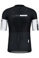 GOBIK Cyklistický dres s krátkým rukávem - ATTITUDE 2.0 CITIZEN - bílá/černá