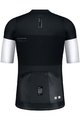 GOBIK Cyklistický dres s krátkým rukávem - ATTITUDE 2.0 CITIZEN - bílá/černá