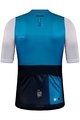 GOBIK Cyklistický dres s krátkým rukávem - STARK COBALT - černá/modrá/bílá