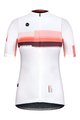 GOBIK Cyklistický dres s krátkým rukávem - STARK ROSEWOOD LADY - růžová/bílá