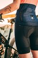 GOBIK Cyklistické kalhoty krátké s laclem - ABSOLUTE 5.0 K9 W - černá