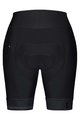 GOBIK Cyklistické kalhoty krátké s laclem - LIMITED 5.0 K9 LADY - černá