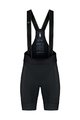 GOBIK Cyklistické kalhoty krátké s laclem - ABSOL REVOLUTION K10 - černá