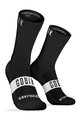 GOBIK Cyklistické ponožky klasické - PURE - bílá/černá