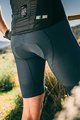 GOBIK Cyklistické kalhoty krátké s laclem - ABSOLUTE 5.0 K10 - šedá