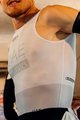 GOBIK Cyklistické triko bez rukávů - UAE 2022 SECOND SKIN - bílá