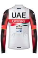 GOBIK Cyklistický dres s dlouhým rukávem zimní - UAE 2022 PACER - bílá/červená