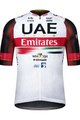 GOBIK Cyklistický dres s krátkým rukávem - UAE 2022 INFINITY WT - bílá/černá/červená