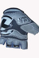 HAVEN Cyklistické rukavice krátkoprsté - KIOWA SHORT - modrá/černá/zelená