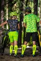 HAVEN Cyklistický dres s krátkým rukávem - CUBES NEO MTB - černá