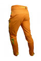 HAVEN Cyklistické kalhoty dlouhé bez laclu - SINGLETRAIL LONG - oranžová