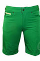 HAVEN Cyklistické kalhoty krátké bez laclu - AMAZON LADY  - béžová/zelená