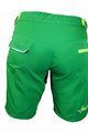 HAVEN Cyklistické kalhoty krátké bez laclu - AMAZON LADY - zelená/žlutá