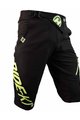 HAVEN Cyklistické kalhoty krátké bez laclu - RIDE-KI SHORT - zelená/černá