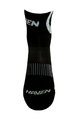 HAVEN Cyklistické ponožky klasické - LITE SILVER NEO - černá/bílá