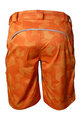 HAVEN Cyklistické kalhoty krátké bez laclu - CUBES NEO - oranžová