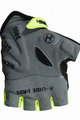 HAVEN Cyklistické rukavice krátkoprsté - DEMO KIDS - zelená/černá