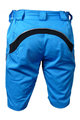 HAVEN Cyklistické kalhoty krátké bez laclu - NAVAHO SLIMFIT - oranžová/modrá