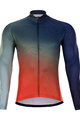 HOLOKOLO Cyklistický zimní dres a kalhoty - AFTERGLOW WINTER  - vícebarevná/červená